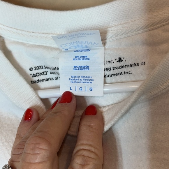 Play Station controller guide sweatshirt/ preowned size large 2022 - Picture 5 of 9